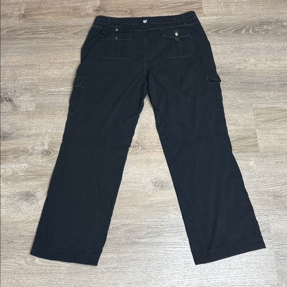 KUHL Women’s Black Freeflex Roll-Up Hiking Pants Sz 16 Short - Picture 6 of 12